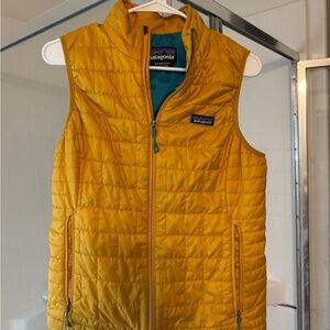 Patagonia nano puff vest - golden amber